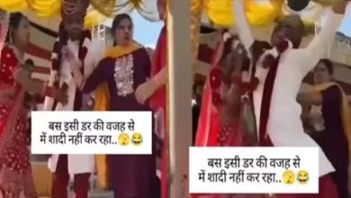 Viral video: Ex-girlfriend breaks up marriage by beating groom, shocking bride