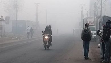 Asansol covered the fog with the cold mercury
