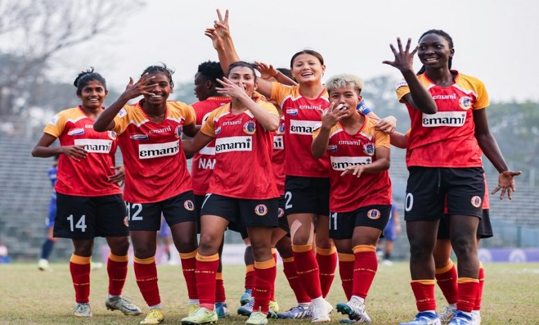 Red-yellows continue to win Indian Women's League