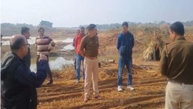 District Police Administration raids sand ghats in Birbhum