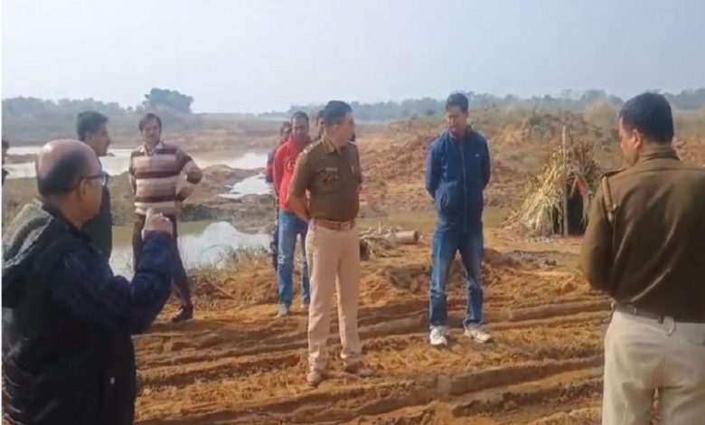 District Police Administration raids sand ghats in Birbhum