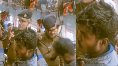 Smoking marijuana while sitting on the train! What the RPF did....viral video