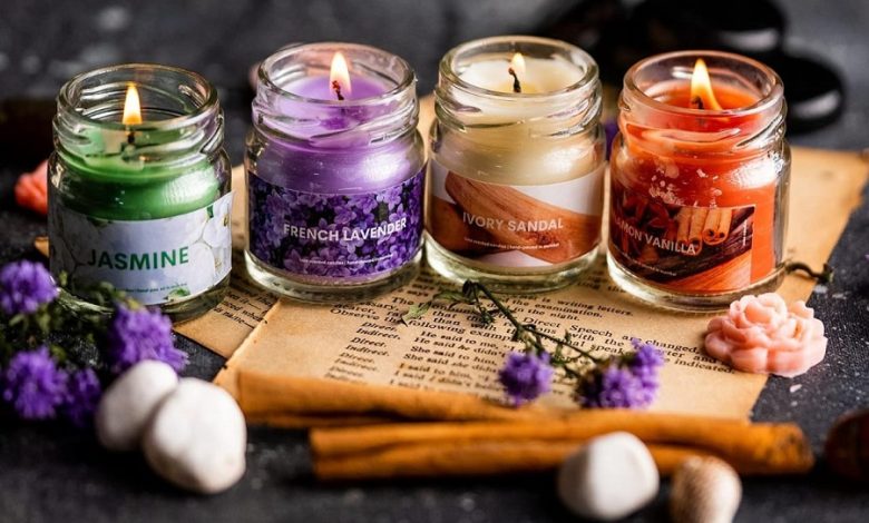 Scented candles will relieve the fatigue of the body and mind during the winter season.