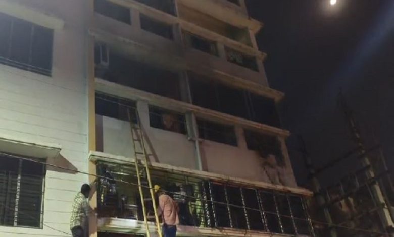 Devastating fire breaks out in Bolpur flat