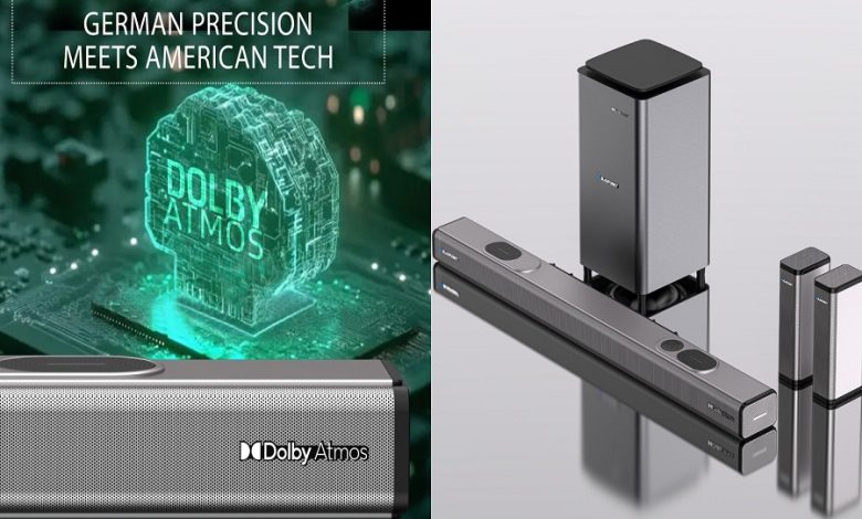 German company launches home theater with Dolby Atmos sound system