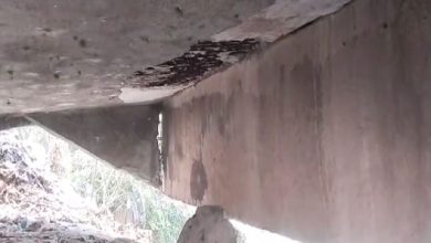 Malda's Aiho Bridge is in terrible condition, making travel risky