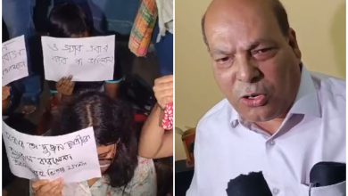 Massive protests erupt in Jadavpur over Professor Om Prakash