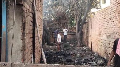 Devastating midnight fire, three shops gutted