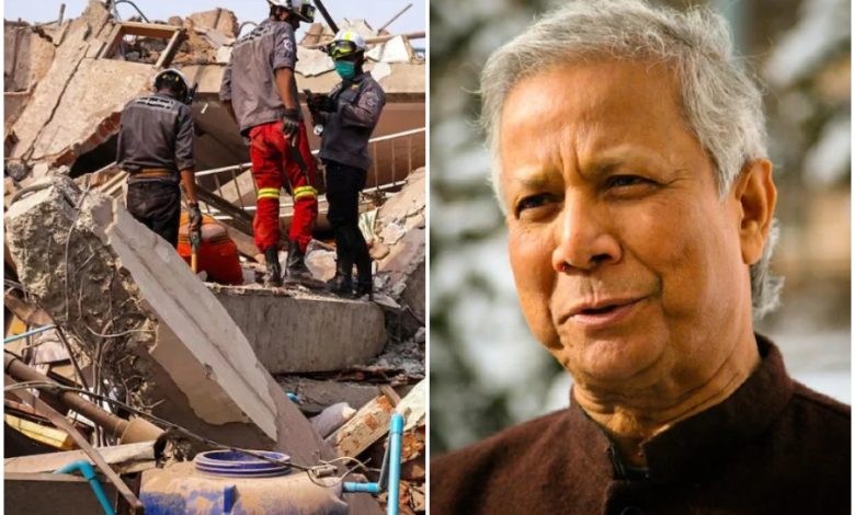 Bangladesh stands by disaster-stricken Myanmar, Yunus Sarkar ready to send rescue team
