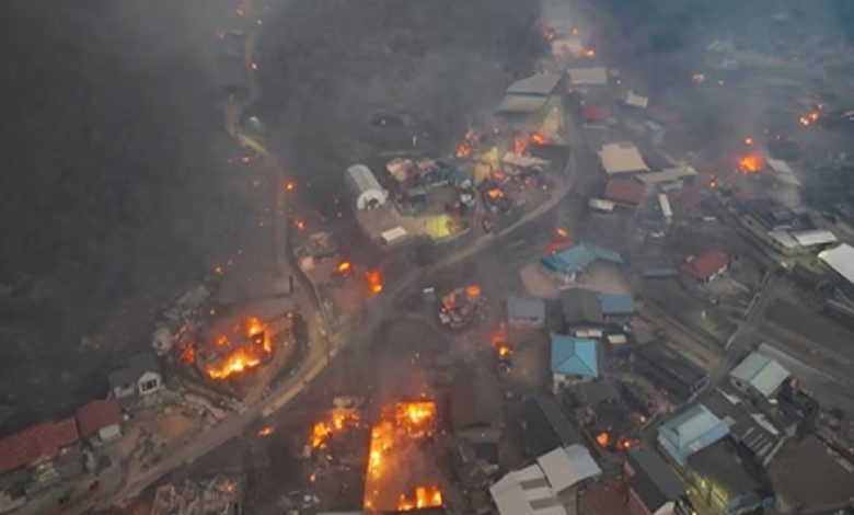 Death toll rises as wildfires rage in South Korea