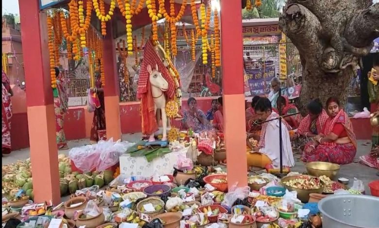 Sheetala pujo in Suri