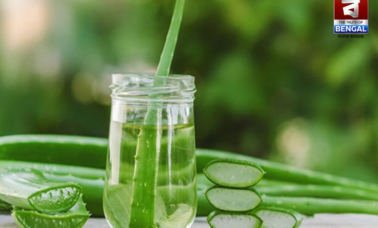 What happens if you apply aloe vera gel to your face instead of night cream before going to bed?