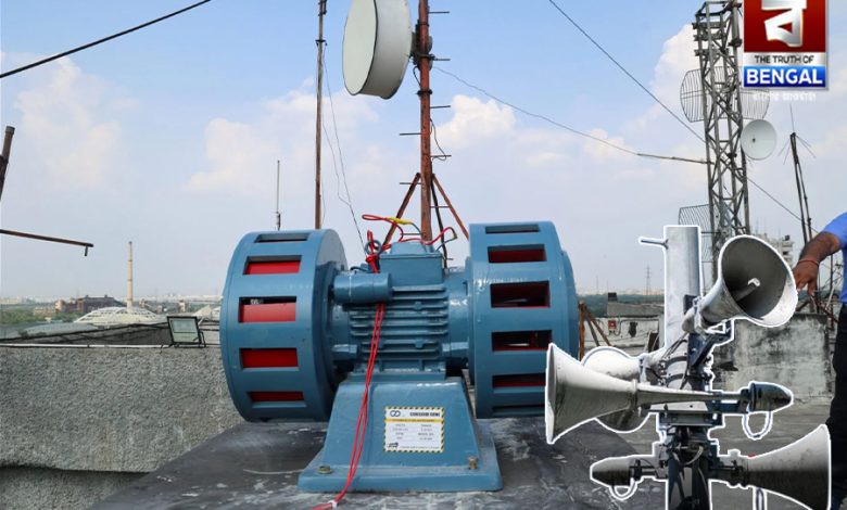 'Air Siren' tested at PWD headquarters in Delhi, Minister Parvesh Verma present