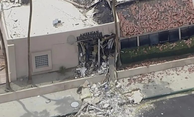 Powerful explosion outside California health center! Terrorist attack feared