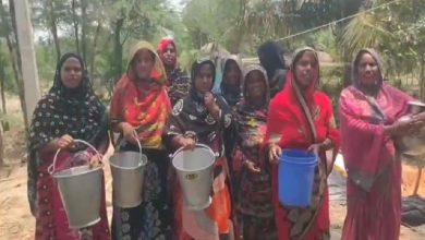 Public life in a part of Gangasagar has been threatened by severe water shortages for almost a decade.