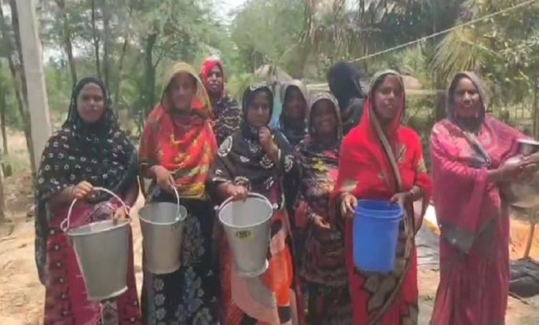Public life in a part of Gangasagar has been threatened by severe water shortages for almost a decade.