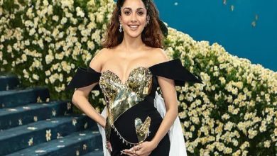 Expectant mother Kiara makes history by walking the Met Gala red carpet with a baby bump