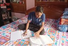 Prajjal, a student of Municipal High School in Shantipur, secured ninth place with 687 marks.