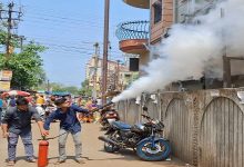 Terrible fire at supermarket in Midnapore, sensitive area