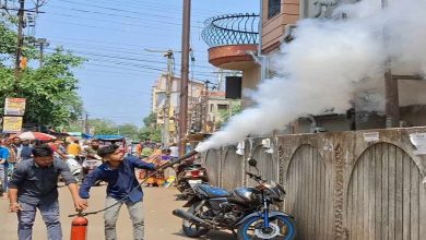 Terrible fire at supermarket in Midnapore, sensitive area