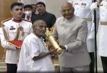 Late Padashree recipient yoga guru Swami Sivananda Baba