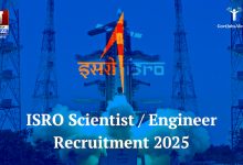 Recruitment for the post of scientist and engineer in ISRO, how to apply?