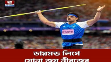 neeraj the golden boy wins the javelin in the diamond league