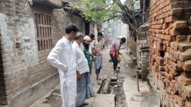 Drain Repair: Drain Repair and Road Work Begin in Dhulian