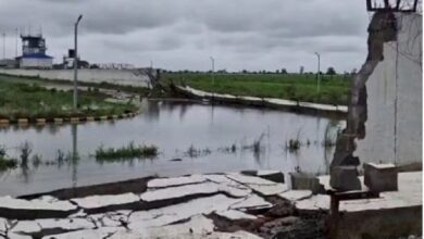 Airport Collapse: Newly Built Wall Falls After One Day of Rain