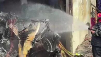 Air Crash: Bangladesh Air Force Trainer Jet Crashes