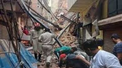Delhi Collapse: Four-Storey Building Collapses in Delhi’s