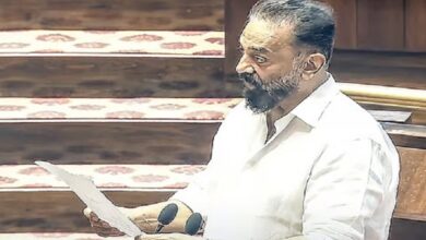 Kamal Haasan Takes Oath as Rajya Sabha MP