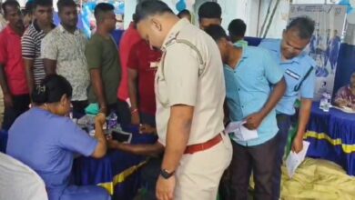 Police Health: Magrahat Police Hold Health Camp