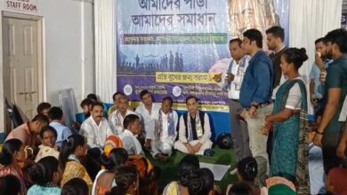 Siliguri Naxalbari: Snehashish Chakraborty Attends Camp