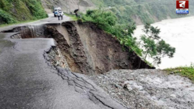 NH10 lanslide
