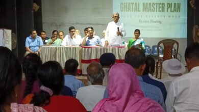 Ghatal Town-hall Meets for Flood Project
