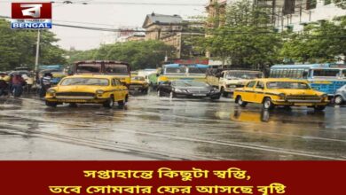 Monsoon Forecast: Rain to Return in South Bengal from Monday