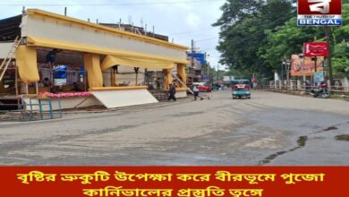 despite-the-rain-preparations-are-in-full-swing-for-the-puja-carnival-in-birbhum