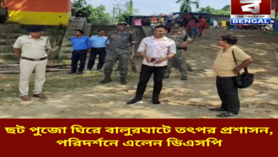chhath-security-balurghat-dsp-vikram-prasad