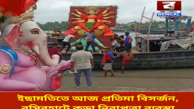 idol-immersion-at-ichamati-today-tight-security-in-basirhat