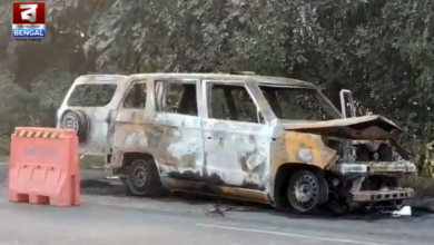 gujrat ambulance fire