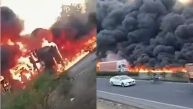 maharashtra-beed-highway-accident-fire