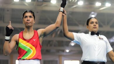 Nikhat Zareen and Lovlina win titles at the boxing championships.