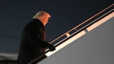 trump-plane-mechanical-issue-davos-trip-delay