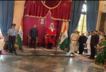 Bengal's New Constitutional Head: R.N. Ravi! Grand Oath-Taking Ceremony at Lok Bhavan in the Presence of Mamata and Biman.