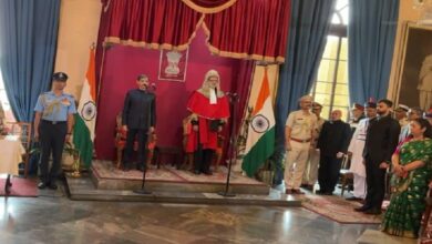 Bengal's New Constitutional Head: R.N. Ravi! Grand Oath-Taking Ceremony at Lok Bhavan in the Presence of Mamata and Biman.