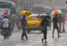 Relentless rain throughout the day exacerbates the plight of office-goers; amidst the relief, concerns are mounting.