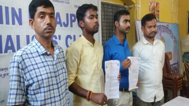 college-union-fee-ban-abvp-press-conference-balurghat