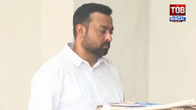land-scam-case-abhishek-banerjee-pa-sumit-roy-appears-before-cid