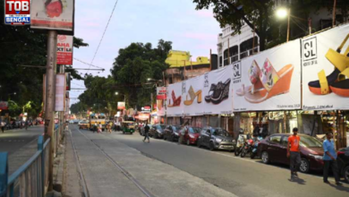 durga puja hoardings